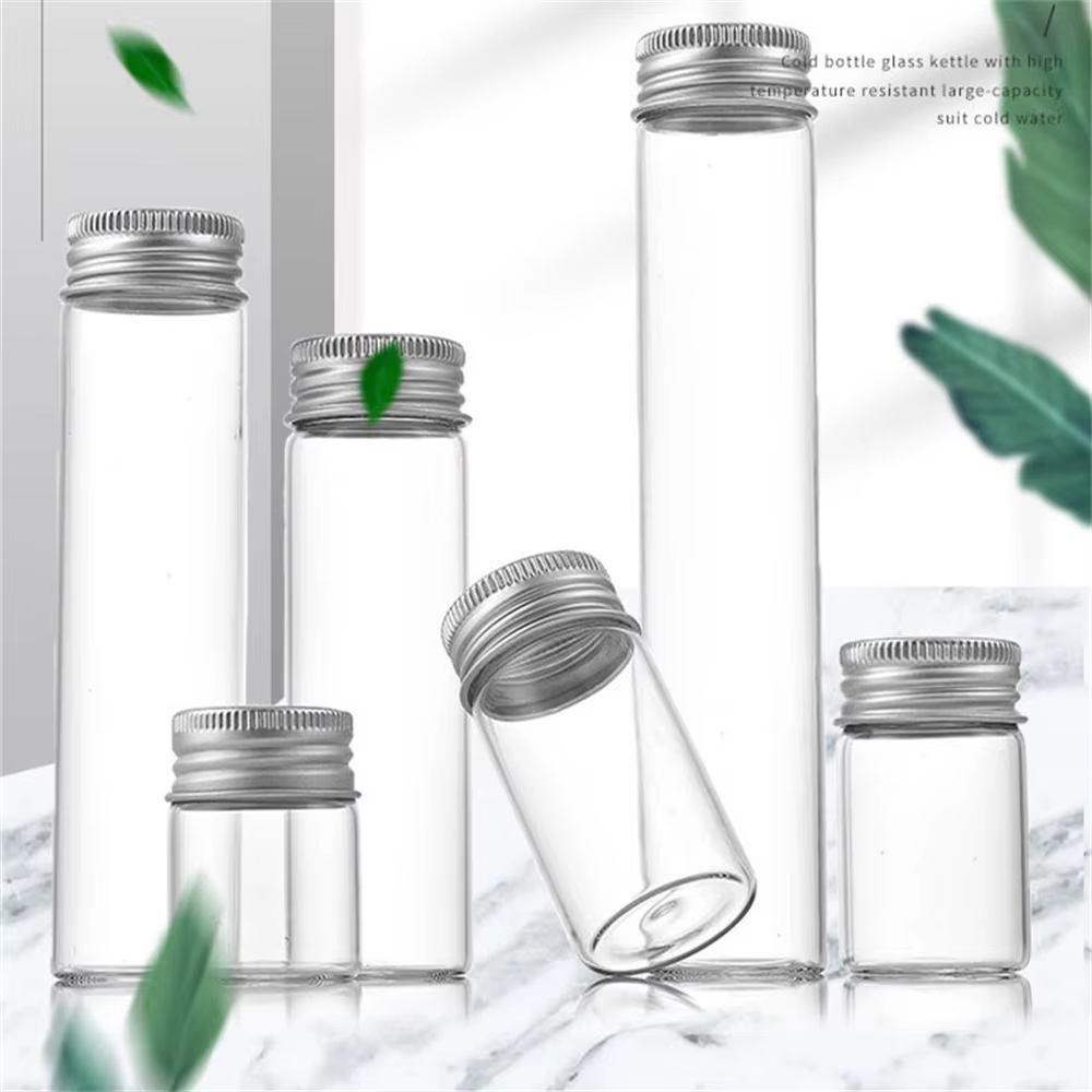 Bouteilles en verre, mini flacons de stockage
