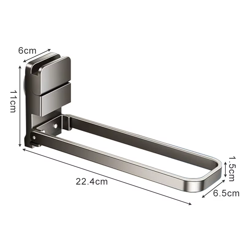 Porte-serviettes pliant