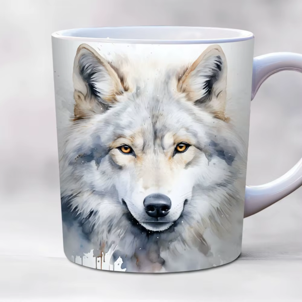 Tasse en céramique animale 3D 11oz