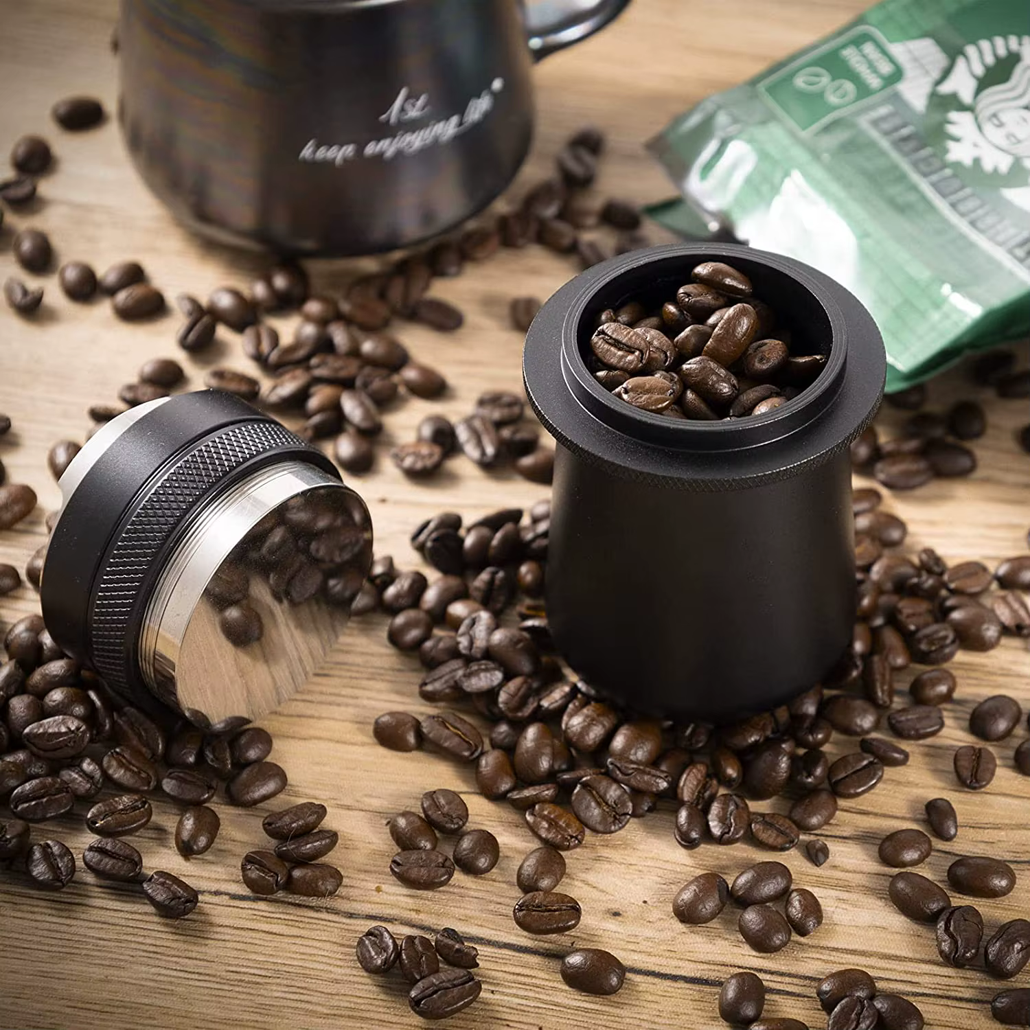 Tasse doseuse de café en aluminium pour Machine à expresso 51mm 58mm