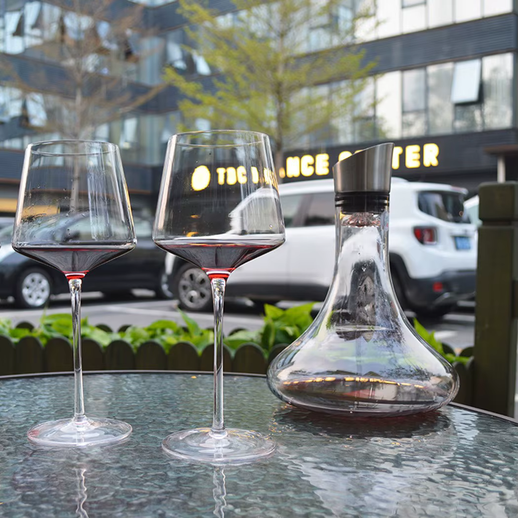 Verre à vin rouge tasse gobelet en plastique Transparent incassable