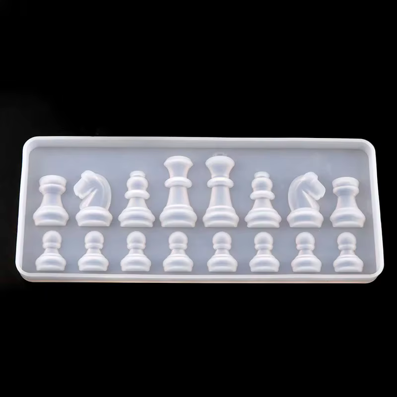 Nouveau moule en Silicone en forme d'échecs International
