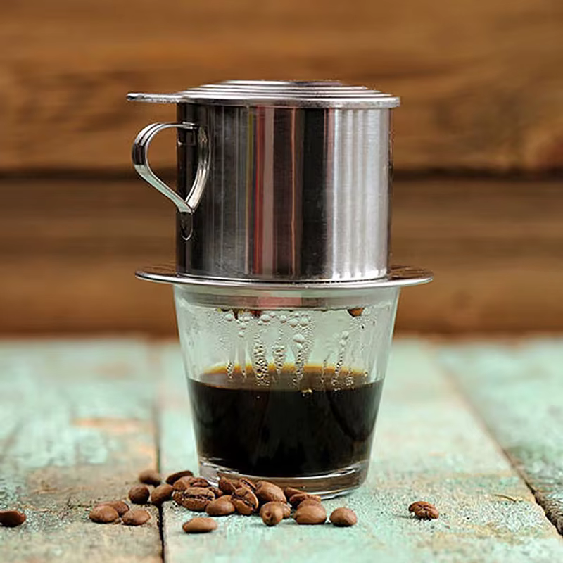 Filtre à café vietnamien en acier inoxydable