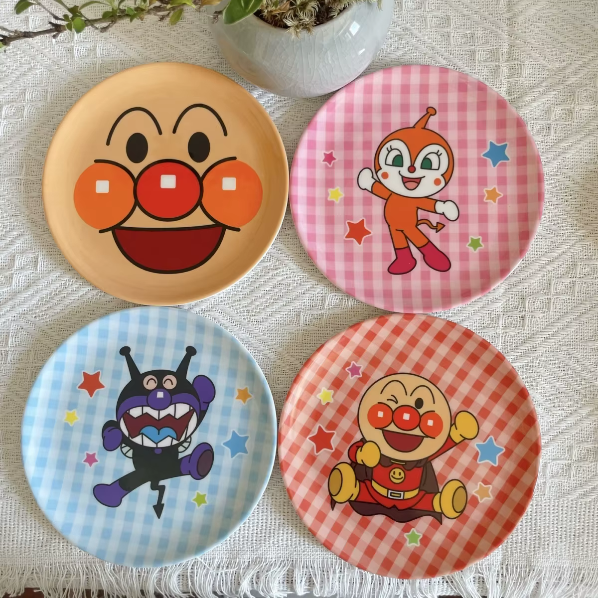 Assiette Anpanman de style japonais