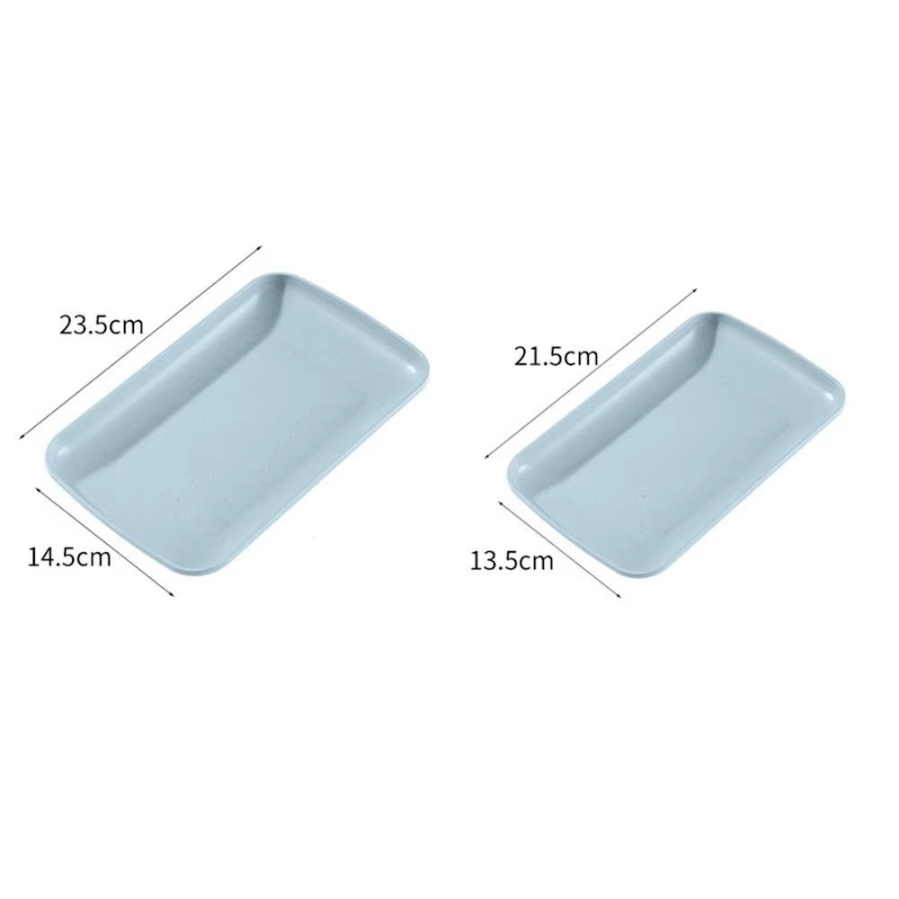 Assiette à Snack en Plastique de Haute Qualité