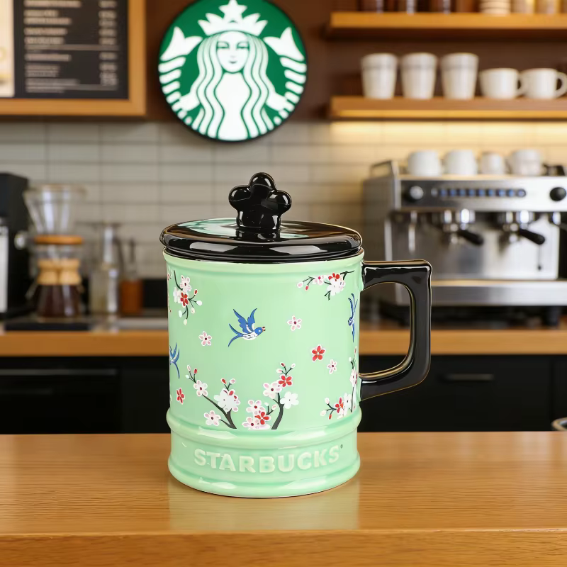 Tasse Starbucks Lucky Magpie Plum Blossom