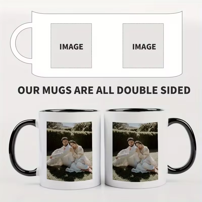 Personnalisez une tasse à café avec des photos et du texte - un cadeau unique pour les anniversaires