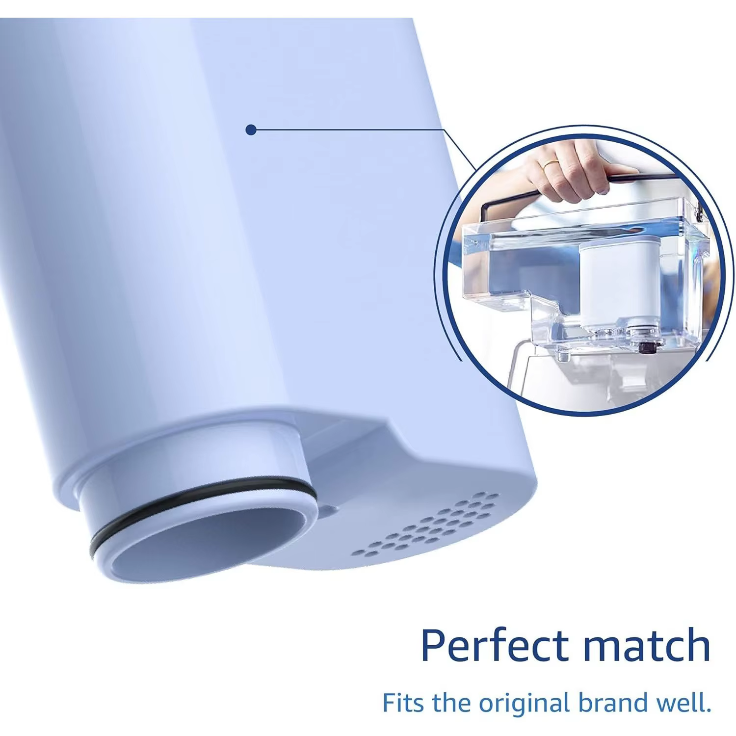 Filtre pour machine à café compatible avec Philips AquaClean