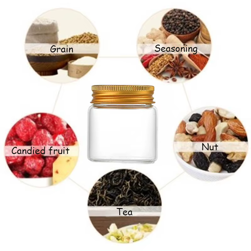 Petits pots en verre de 50ml