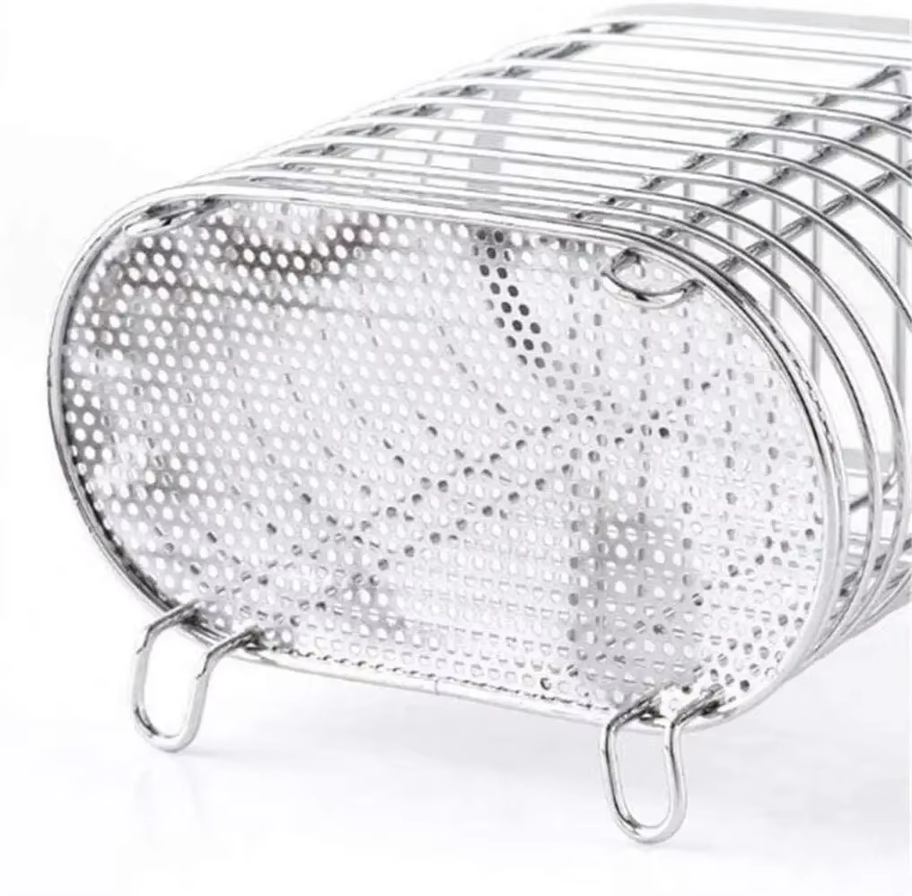 Support organisateur de cuisine en acier inoxydable