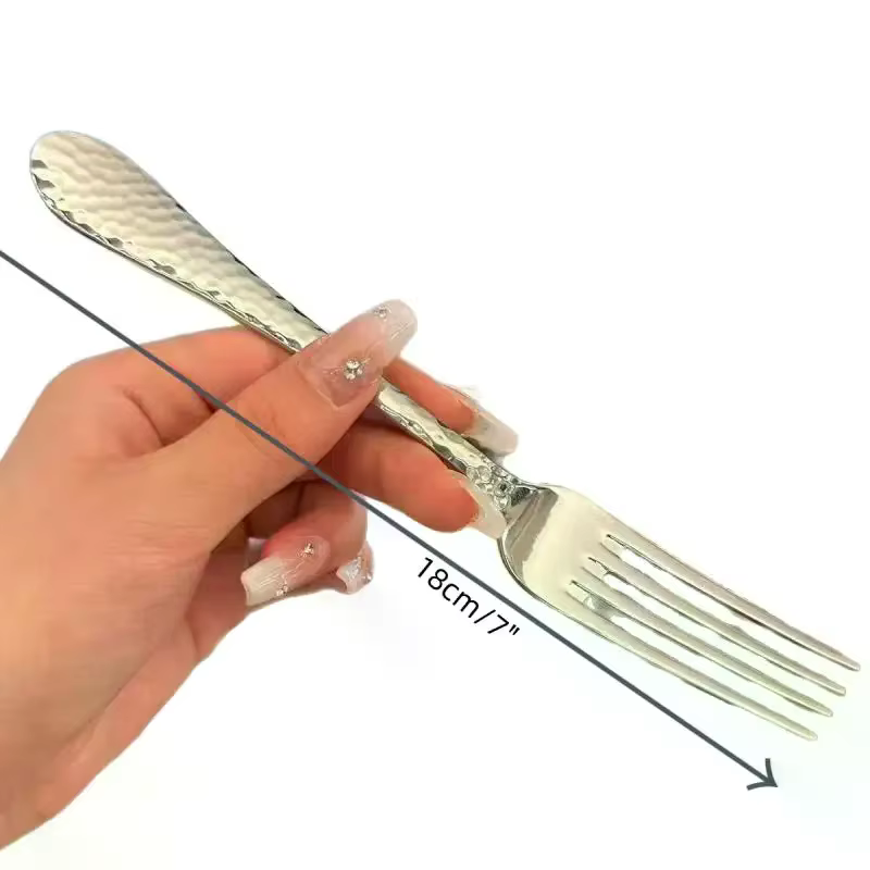 Fourchette à dîner en acier inoxydable