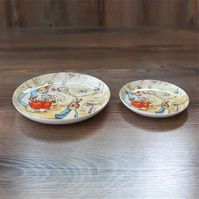 Assiette à collation en céramique