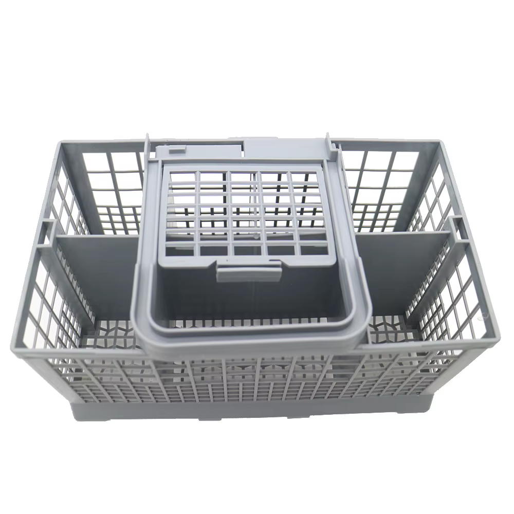 Panier à couverts compatible lave-vaisselle pour Bosch Siemens BEKO AEG Candy Kenmore Whirlpool Maytag – Boîte de rangement de cuisine