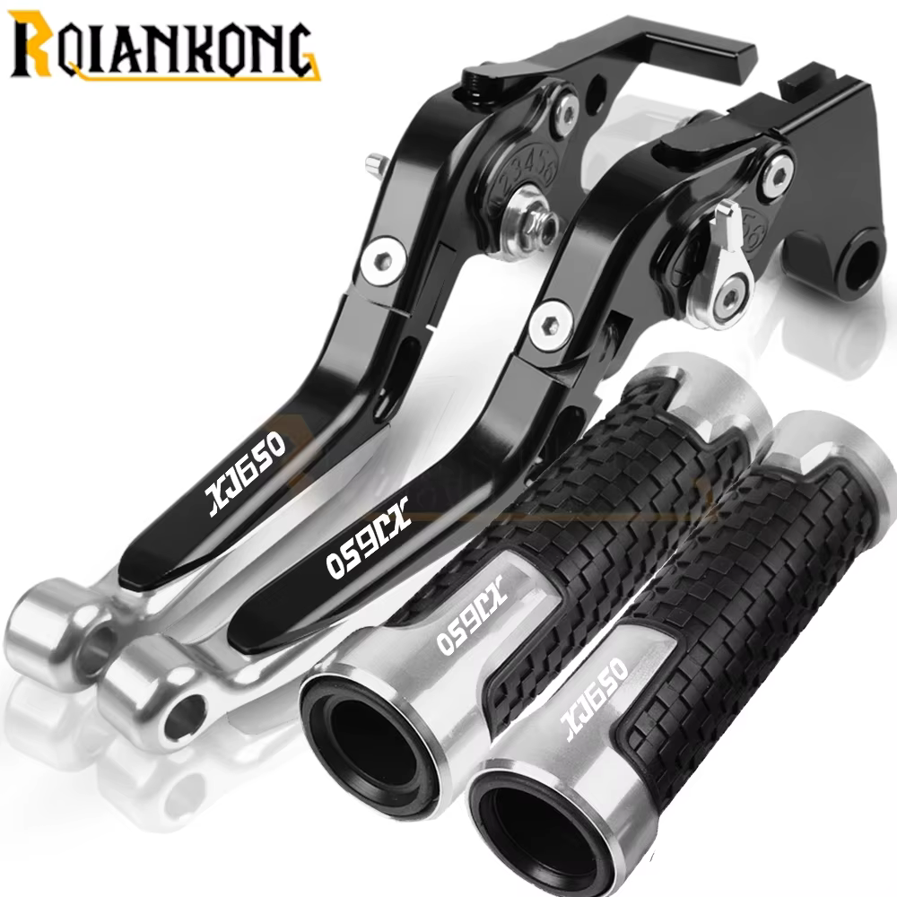 Leviers de frein et d'embrayage réglables pour moto, extrémités de poignées de guidon pour YAMAHA XJ650 XJ 650 XJ-650 1980 1981 1982 1983 1984 1985