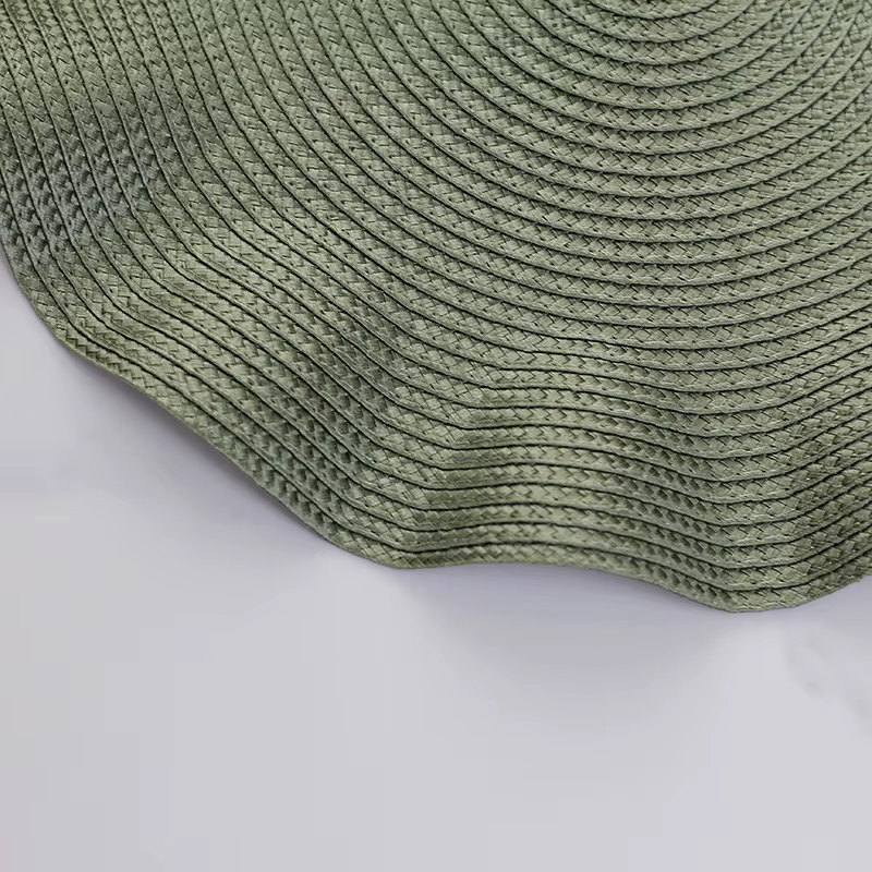 Set de 6 napperons ronds ondulés