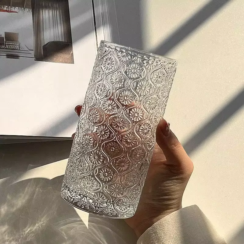 Ins Begonia Verre Sculpté Simple