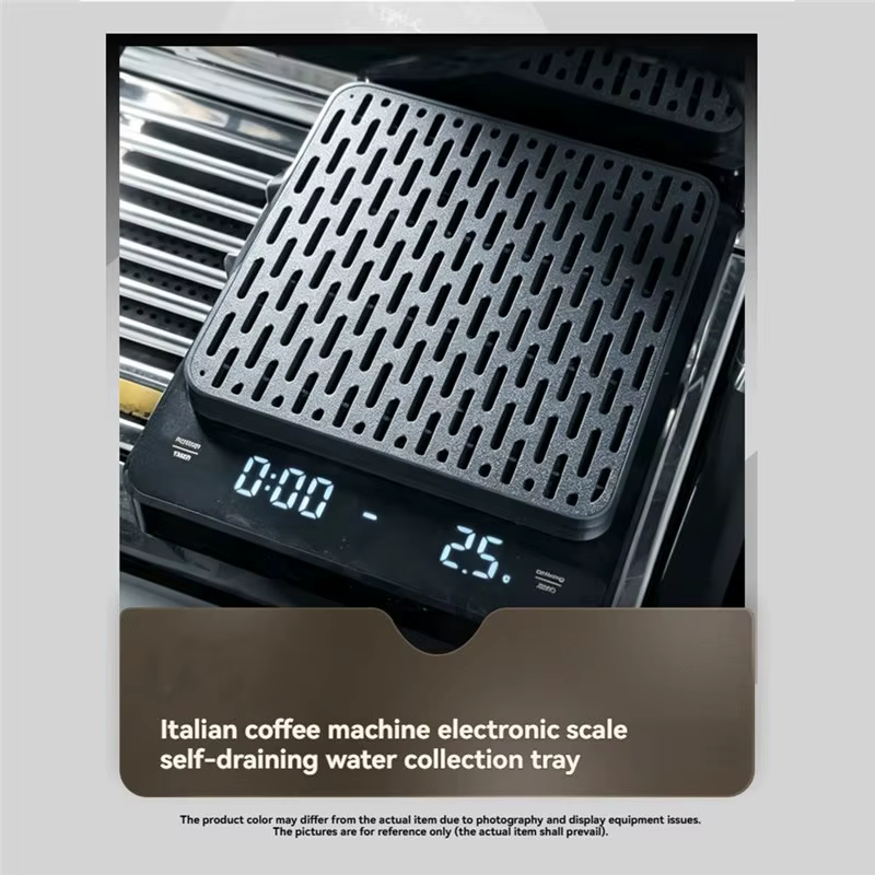 Plateau de récupération A69edrip pour machine à expresso avec fonction d'auto-vidange – Outil de mesure de café de style italien pour la cuisine domestique
