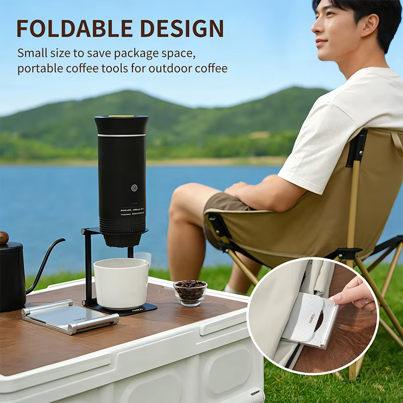 Support pliable pour machine à café