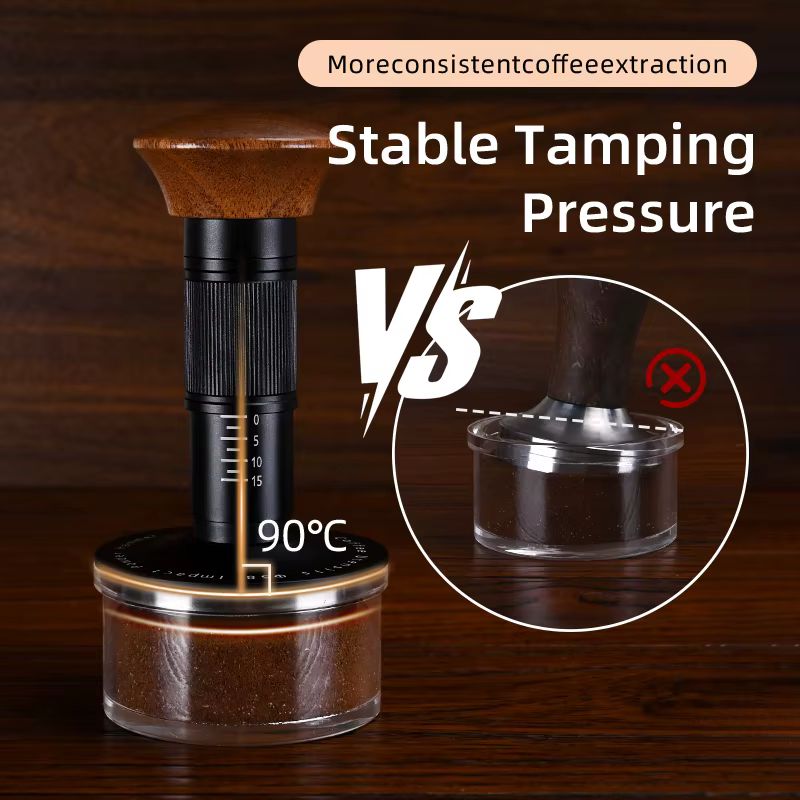 Tamper à expresso Havmore avec retour sonore