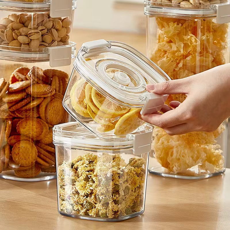 Récipient scellé sous vide pour grains de café électriques