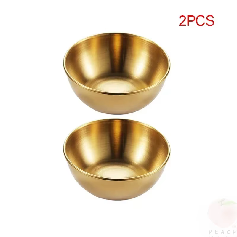 Petits plats à Sauce en acier inoxydable
