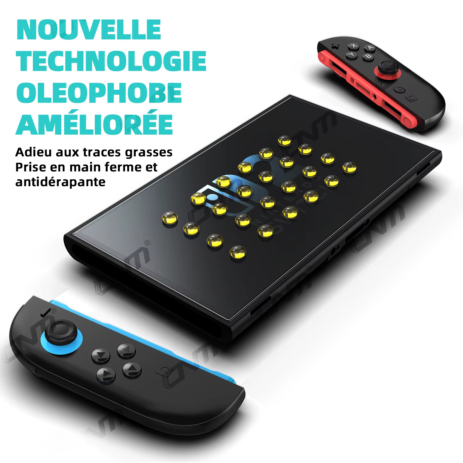 Protecteur d'écran d'alignement automatique pour accessoires OLED Nintendo Switch 2, verre trempé transparent HD pour Switch2, sans bulles