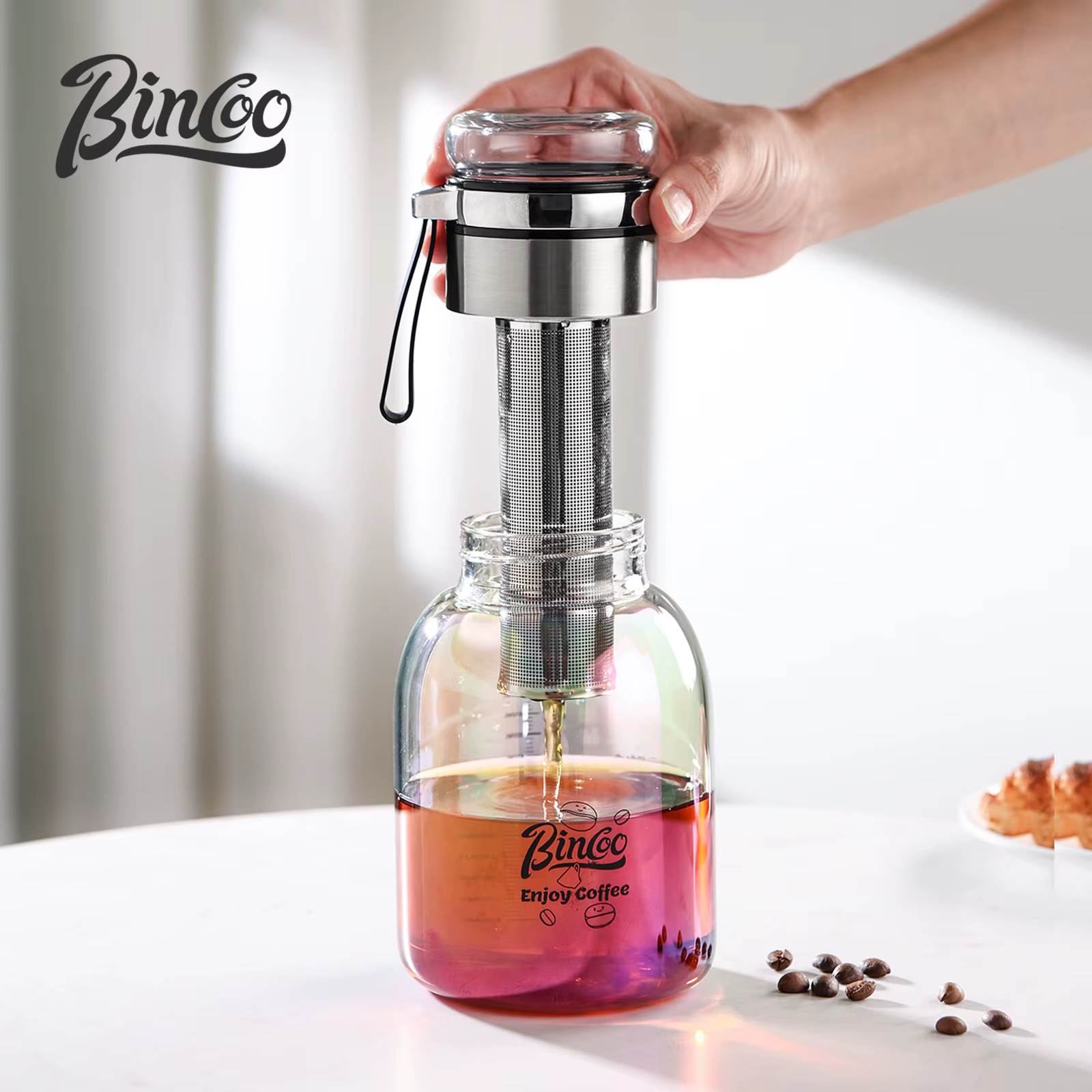 Cafetière glacée à infusion froide 800mL