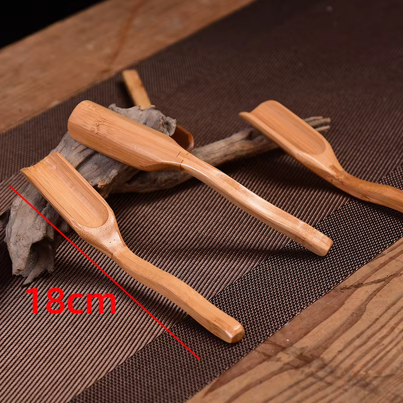 Cuillère à thé en bambou naturel chinois