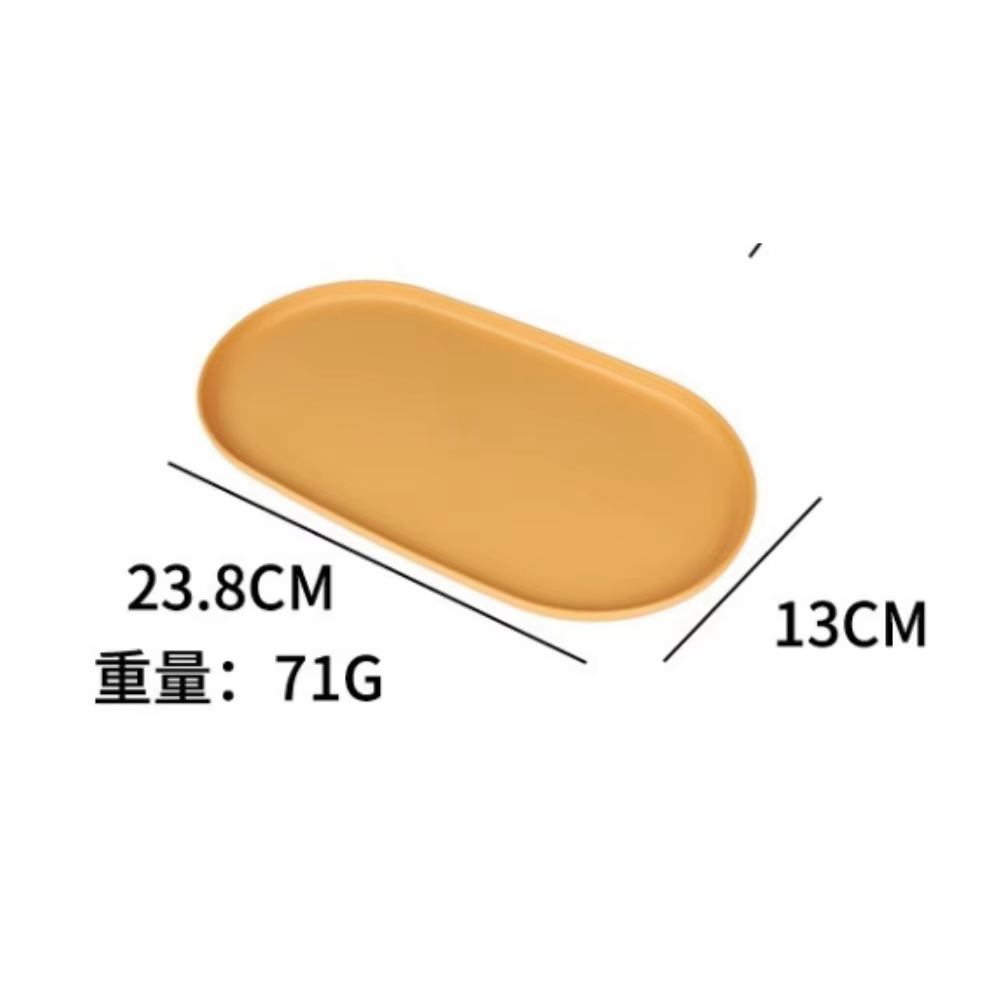 Assiette simple de couleur unie