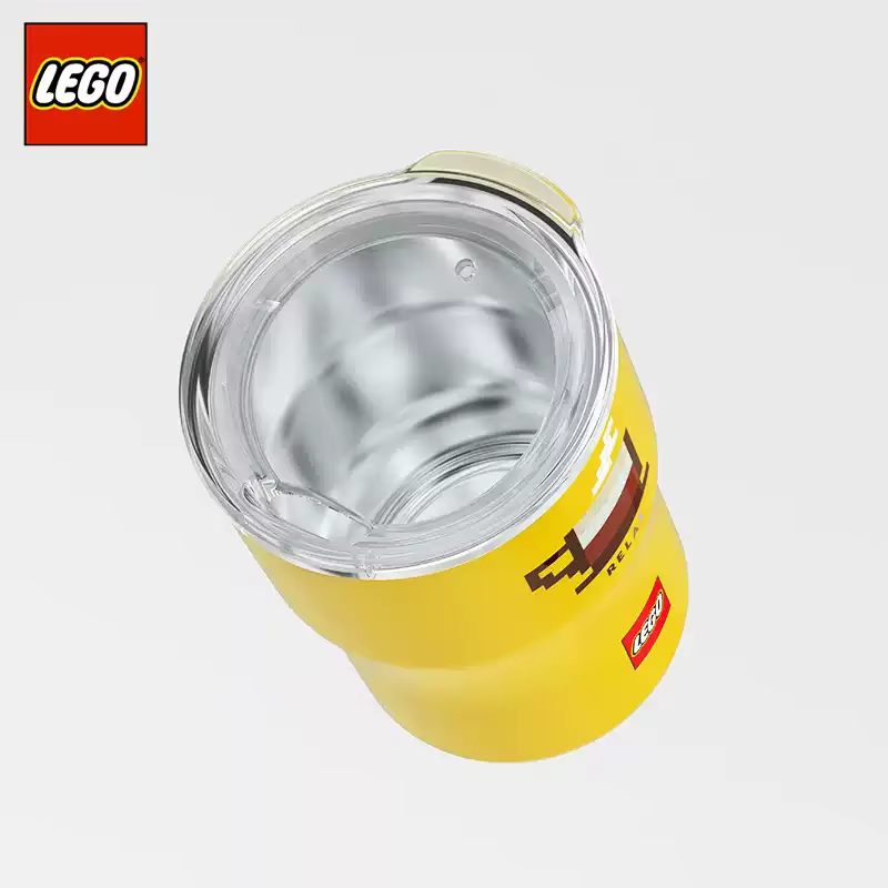 Tasse à café isotherme Lego jaune 300 ml