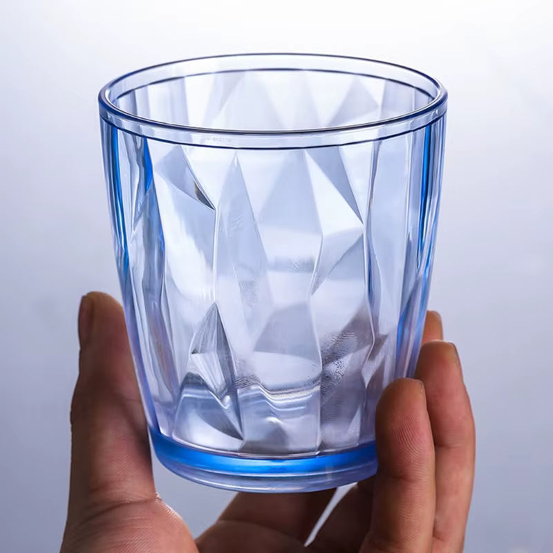 Verres à boire en acrylique incassables