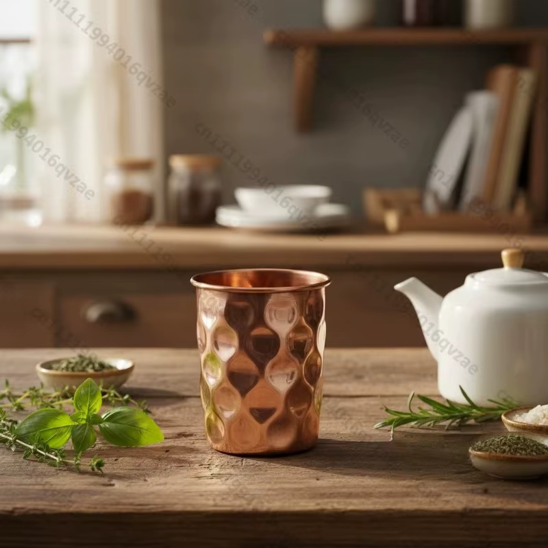 Tasse à eau en cuivre, tasse à thé