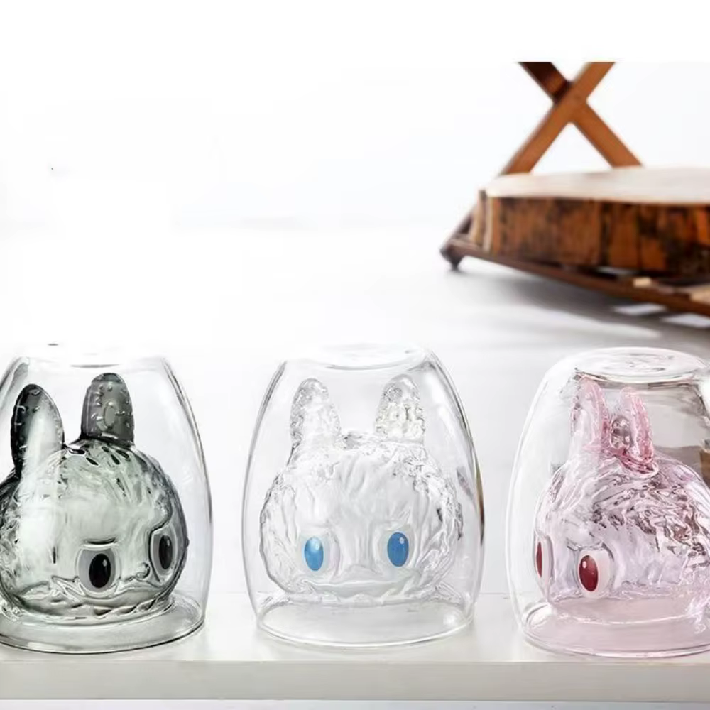 Tasse à café en verre à Double paroi