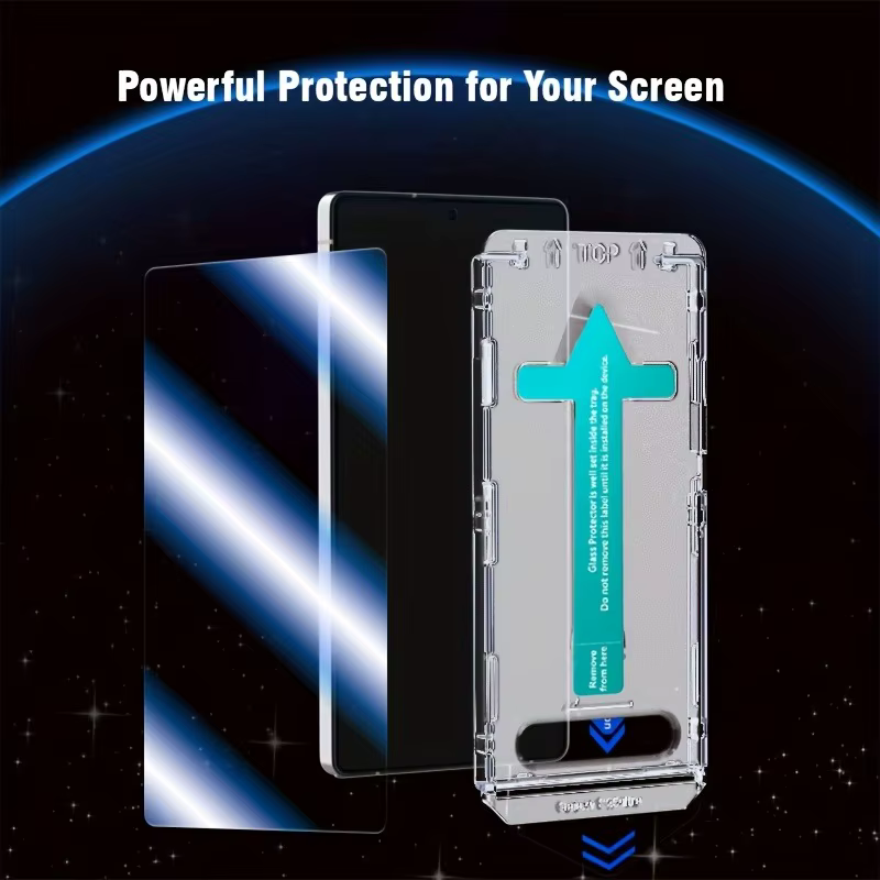 Lot de 2 verres trempé anti-espion, Application facile en un clic pour Samsung Galaxy S24 Ultra S25 Ultra S21/S22 Plus S23FE S20FE S9 S10