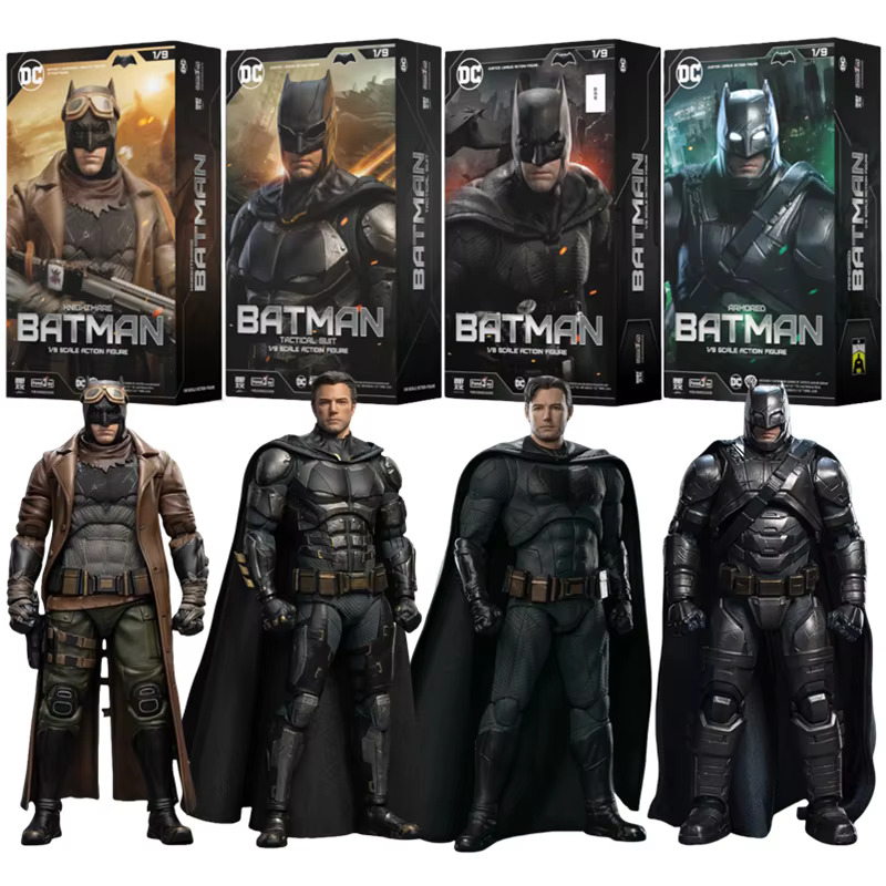 DC Justice League 1/9 Knightmare Batman Figure le Batman tactique Buit blindé Batman figurines d'action modèles recueillir des jouets