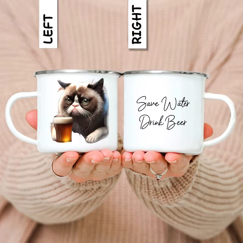 Tasse personnalisée avec Photos de chien et de chat