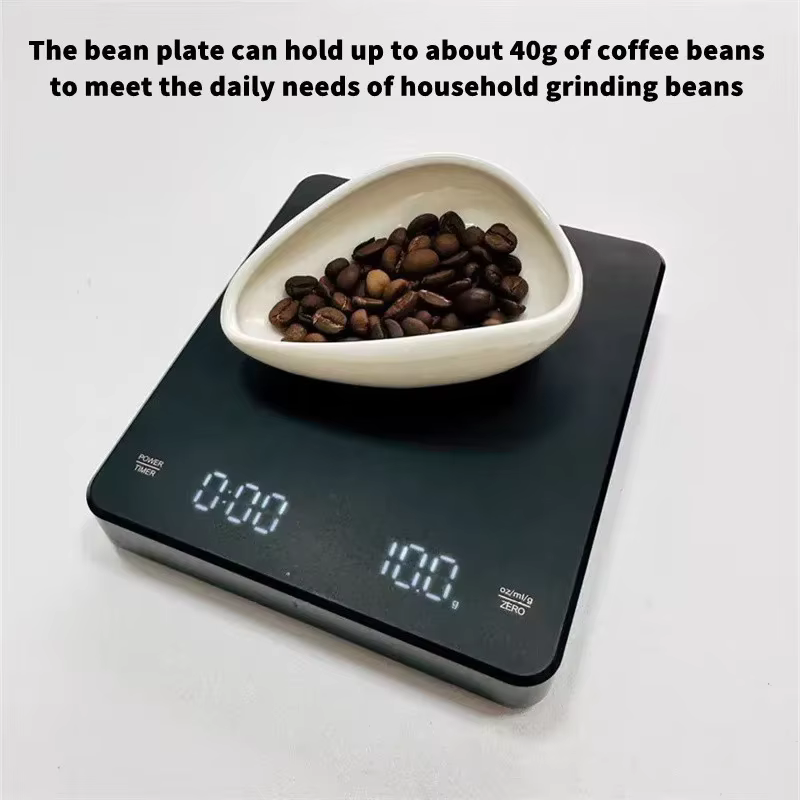 Plateaux de dosage de grains de café et vaporisateur de plats