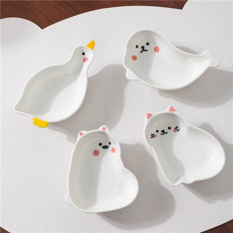 Petite assiette en céramique de Style japonais