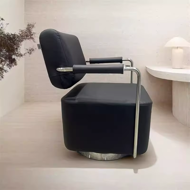 Salon de coiffure ergonomique chaise de barbier sol esthétique organisateur fauteuil chaise de barbier confortable moderne Mueble Salon accessoires