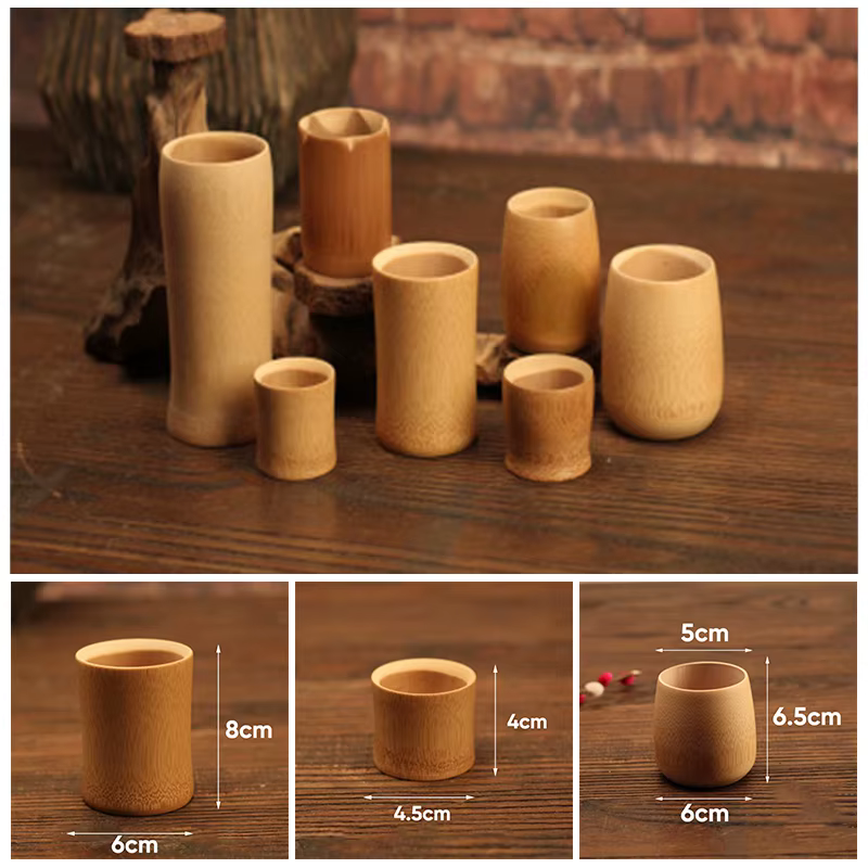 Tasse en bambou de Style japonais