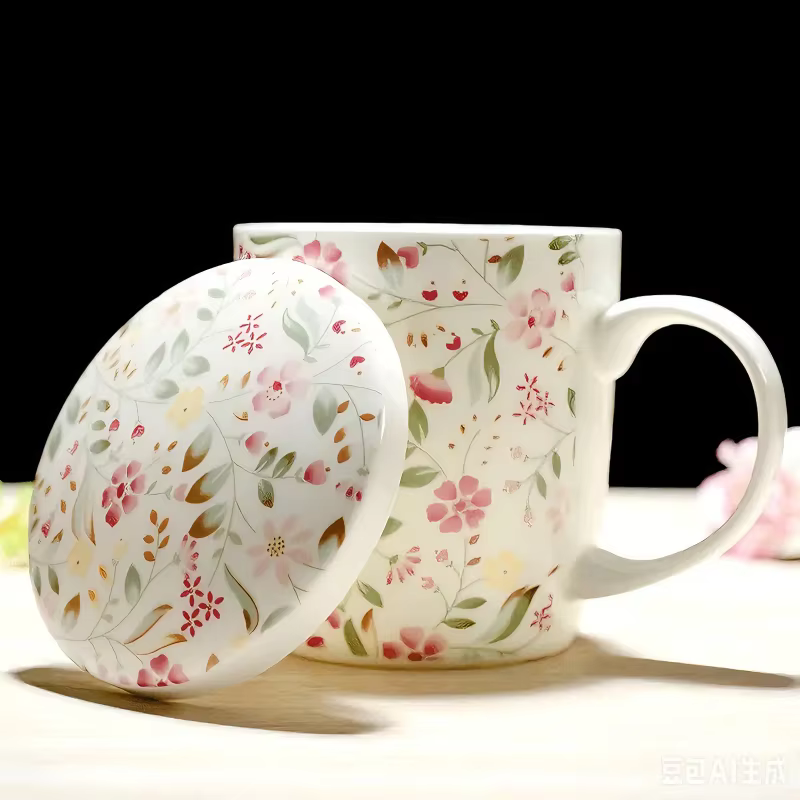 Tasse à café en porcelaine véritable