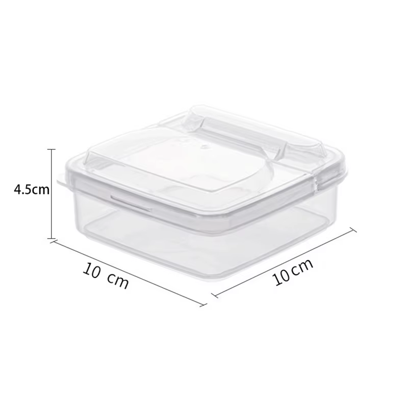 Boîte de rangement de fromage au réfrigérateur en plastique 1 pièce