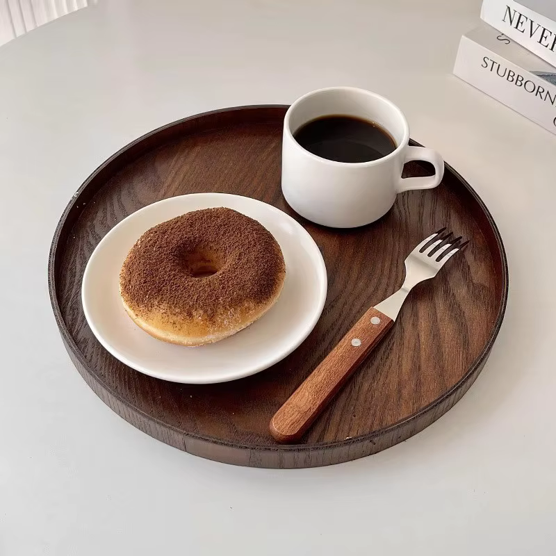 Plateau alimentaire petit déjeuner dîner Vintage