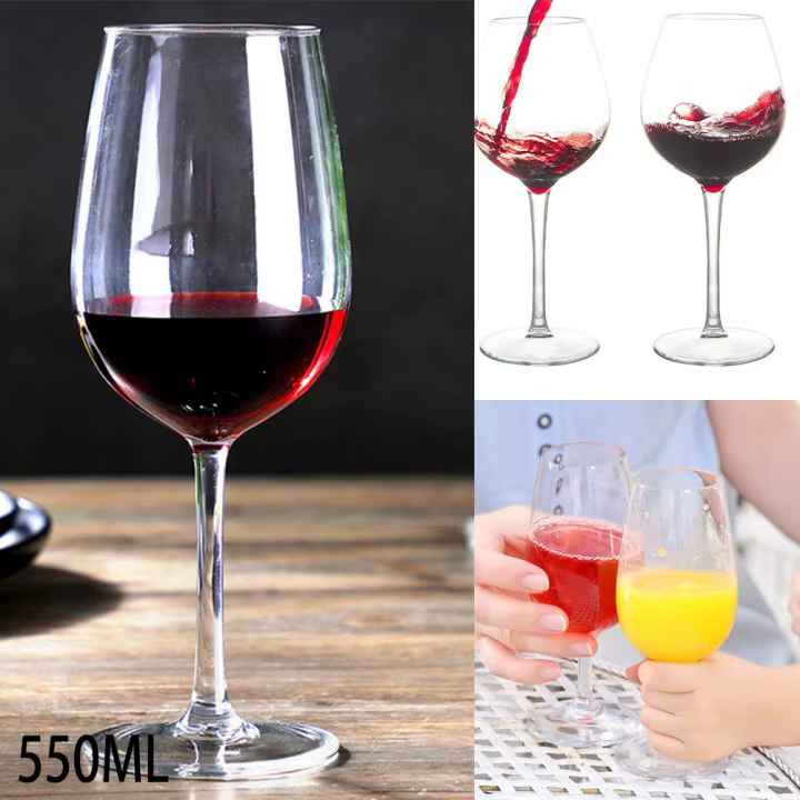 Verre à vin rouge tasse gobelet en plastique Transparent incassable