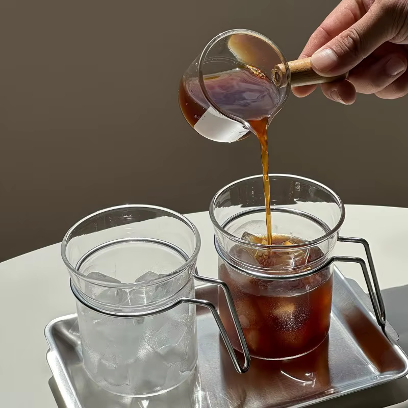 Tasse en verre Transparent créative