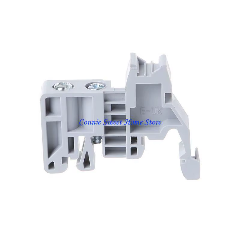 LXAF 10 PCS EUK / EUK2 DIN Terminal Blocs fin du support fin