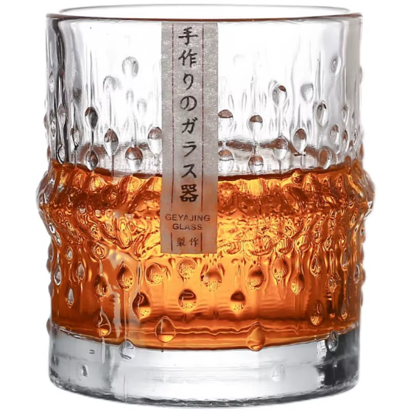 Verres à whisky à l'ancienne en bambou de style japonais