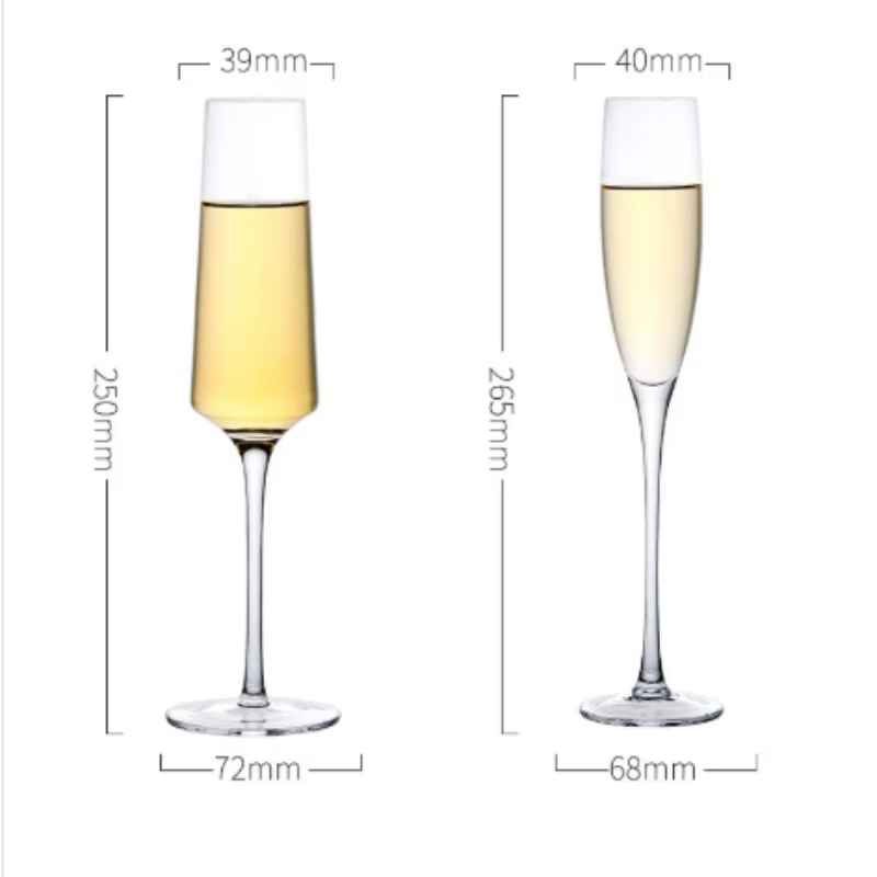 Verre à Champagne européen luxueux