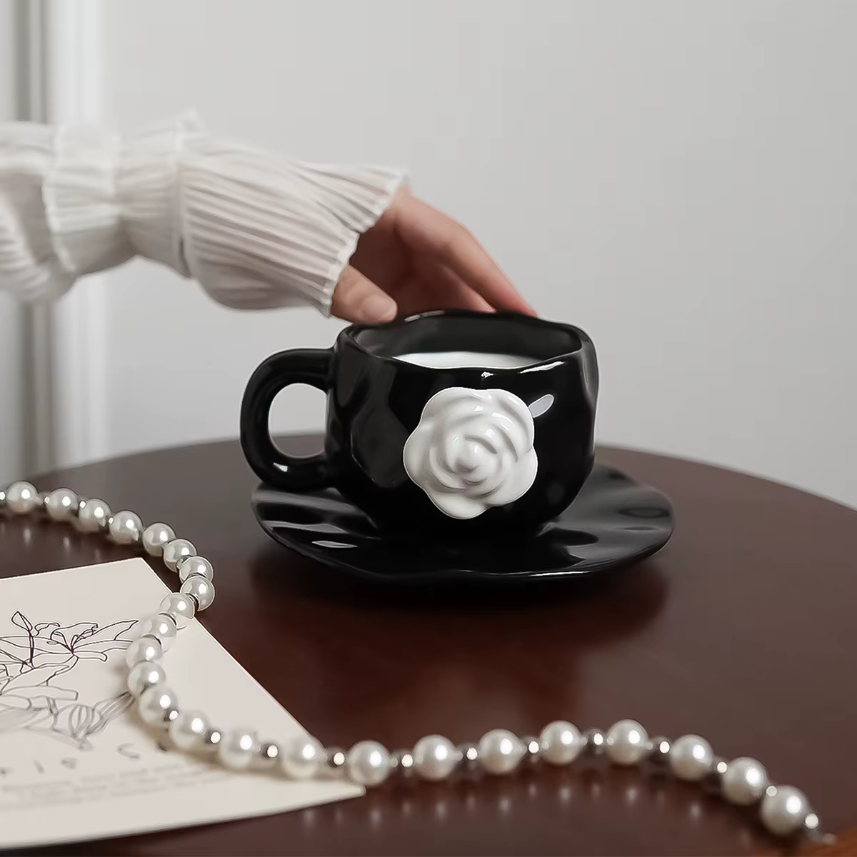 Tasse camélia haut de gamme de 350Ml