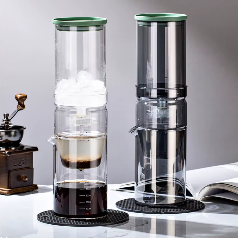Cafetière à infusion froide de 600ml avec filtre goutte